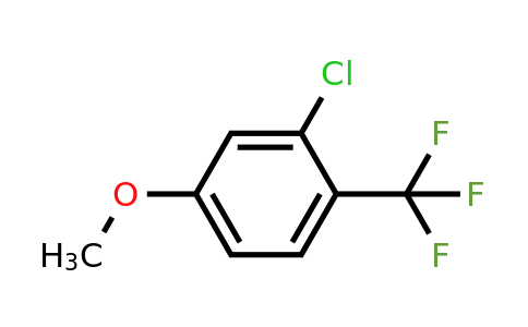 1214346-03-8 | 2-Chloro-4-methoxy-1-(trifluoromethyl)benzene
