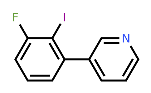 1214346-50-5 | 3-(3-Fluoro-2-iodophenyl)pyridine