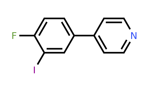 1214346-61-8 | 4-(4-Fluoro-3-iodophenyl)pyridine