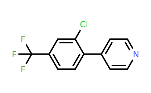 1214346-88-9 | 4-(2-Chloro-4-(trifluoromethyl)phenyl)pyridine