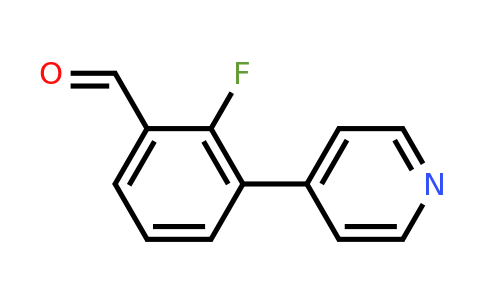 1214347-88-2 | 2-Fluoro-3-(pyridin-4-yl)benzaldehyde