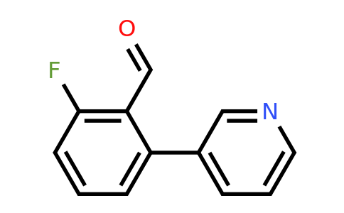 1214347-94-0 | 2-Fluoro-6-(pyridin-3-yl)benzaldehyde