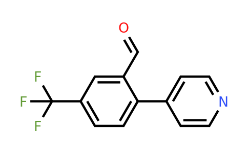 1214348-04-5 | 2-(Pyridin-4-yl)-5-(trifluoromethyl)benzaldehyde