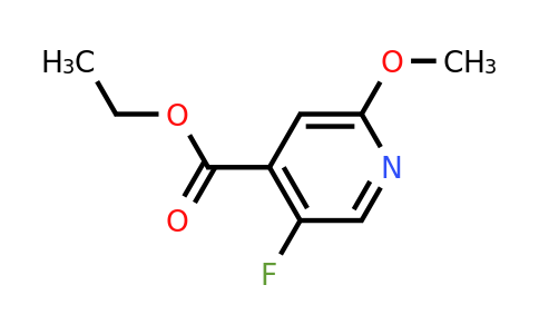1214348-49-8 | Ethyl 5-fluoro-2-methoxyisonicotinate