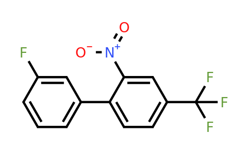 1214350-12-5 | 3'-Fluoro-2-nitro-4-(trifluoromethyl)biphenyl