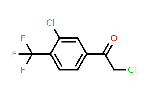 1214350-28-3 | 3'-Chloro-4'-(trifluoromethyl)phenacyl chloride