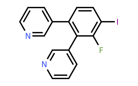 1214351-26-4 | 3-(2-Fluoro-3-iodo-6-(pyridin-3-yl)phenyl)pyridine