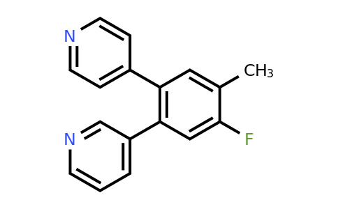 1214352-46-1 | 4-(4-Fluoro-5-methyl-2-(pyridin-3-yl)phenyl)pyridine