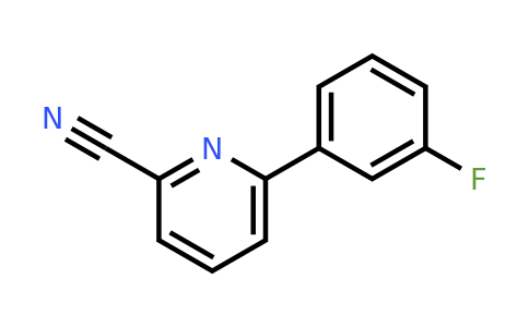 1214354-70-7 | 6-(3-Fluorophenyl)picolinonitrile