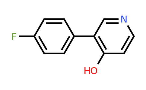 3-(4-Fluorophenyl)pyridin-4-ol