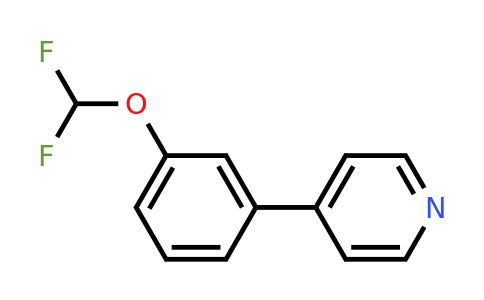 1214356-72-5 | 4-(3-(Difluoromethoxy)phenyl)pyridine
