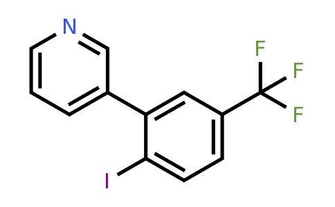 1214356-81-6 | 3-(2-Iodo-5-(trifluoromethyl)phenyl)pyridine