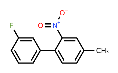 1214357-43-3 | 3-Fluoro-4'-methyl-2'-nitrobiphenyl