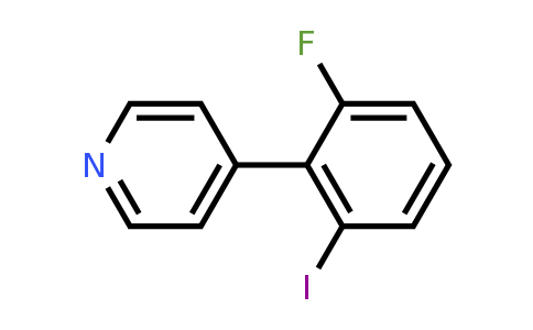1214358-29-8 | 4-(2-Fluoro-6-iodophenyl)pyridine