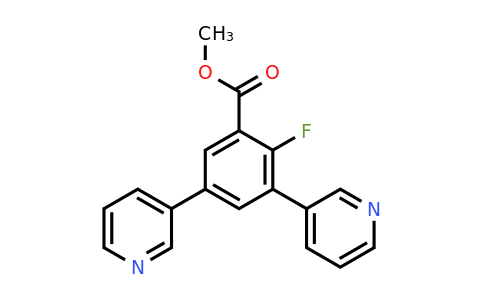 1214358-55-0 | Methyl 2-fluoro-3,5-di(pyridin-3-yl)benzoate