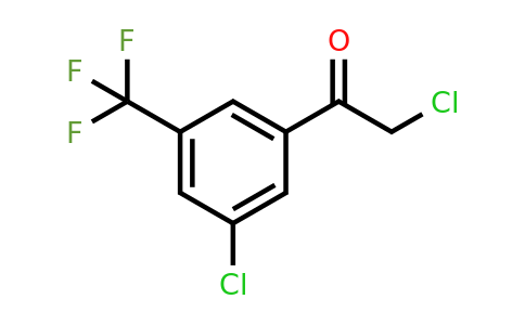 1214359-64-4 | 3'-Chloro-5'-(trifluoromethyl)phenacyl chloride