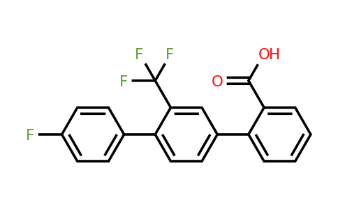 4''-Fluoro-3'-(trifluoromethyl)-1,1':4',1''-terphenyl-2-carboxylic acid