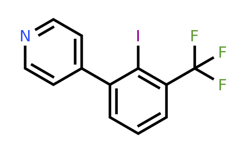 1214360-49-2 | 4-(2-Iodo-3-(trifluoromethyl)phenyl)pyridine