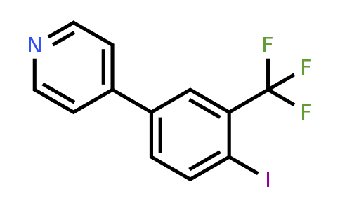 1214360-54-9 | 4-(4-Iodo-3-(trifluoromethyl)phenyl)pyridine