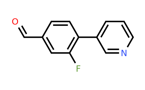 1214361-11-1 | 3-Fluoro-4-(pyridin-3-yl)benzaldehyde