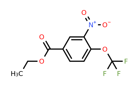 1214361-49-5 | Ethyl 3-nitro-4-(trifluoromethoxy)benzoate