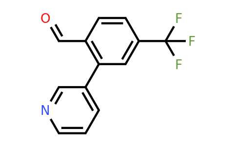 1214361-79-1 | 2-(Pyridin-3-yl)-4-(trifluoromethyl)benzaldehyde