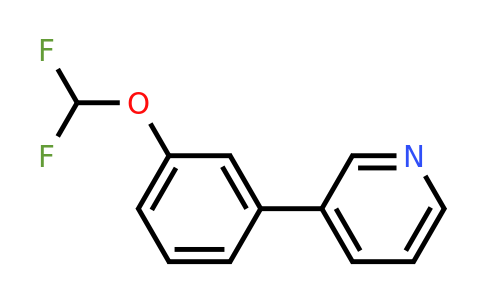 1214363-35-5 | 3-(3-(Difluoromethoxy)phenyl)pyridine