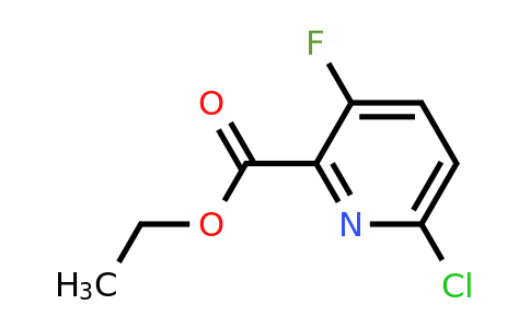 1214363-79-7 | Ethyl 6-chloro-3-fluoropicolinate