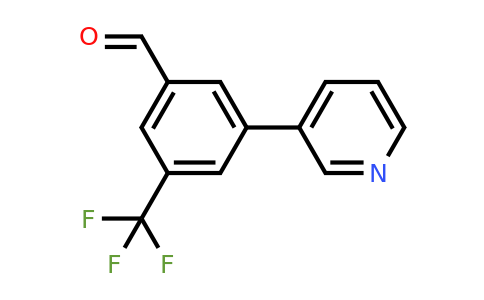 1214363-84-4 | 3-(Pyridin-3-yl)-5-(trifluoromethyl)benzaldehyde