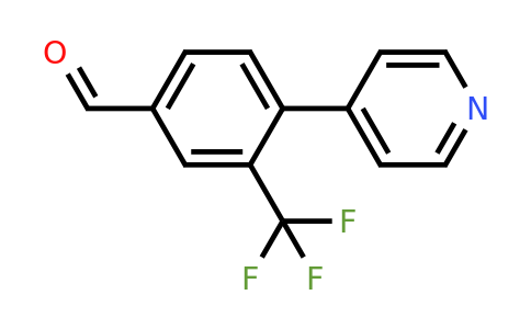 1214363-92-4 | 4-(Pyridin-4-yl)-3-(trifluoromethyl)benzaldehyde