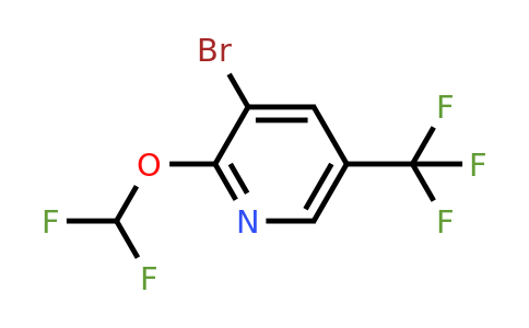 1214363-95-7 | 3-Bromo-2-difluoromethoxy-5-(trifluoromethyl)pyridine