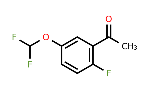 1214364-25-6 | 5'-Difluoromethoxy-2'-fluoroacetophenone