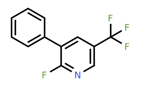 1214364-50-7 | 2-Fluoro-3-phenyl-5-(trifluoromethyl)pyridine