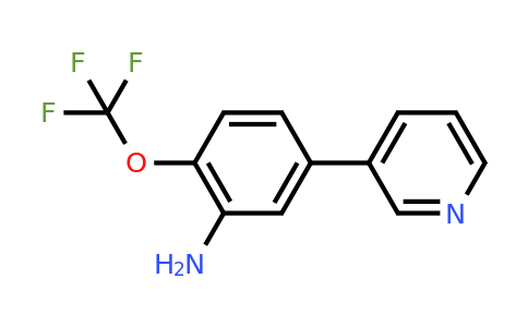 1214364-95-0 | 5-(Pyridin-3-yl)-2-(trifluoromethoxy)benzenamine