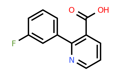 1214365-08-8 | 2-(3-Fluorophenyl)nicotinic acid