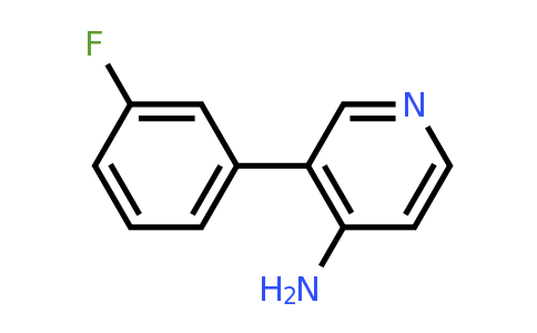 1214365-47-5 | 3-(3-Fluorophenyl)pyridin-4-amine