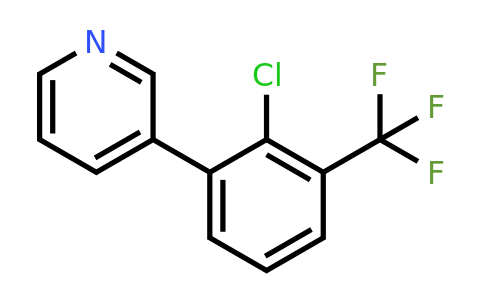 1214365-87-3 | 3-(2-Chloro-3-(trifluoromethyl)phenyl)pyridine