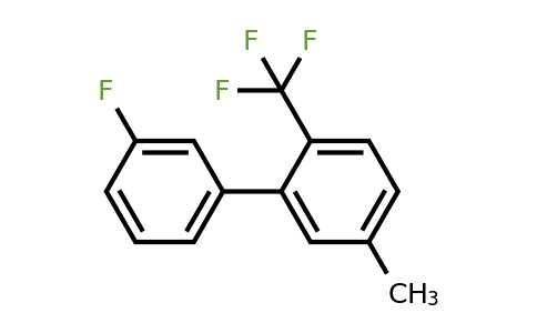 1214366-14-9 | 3'-Fluoro-5-methyl-2-(trifluoromethyl)biphenyl