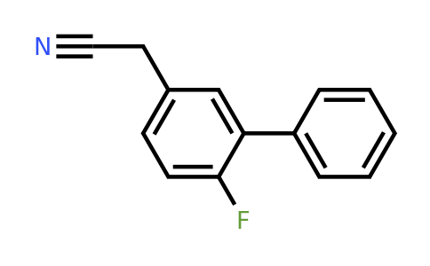 1214368-24-7 | 2-Fluorobiphenyl-5-acetonitrile