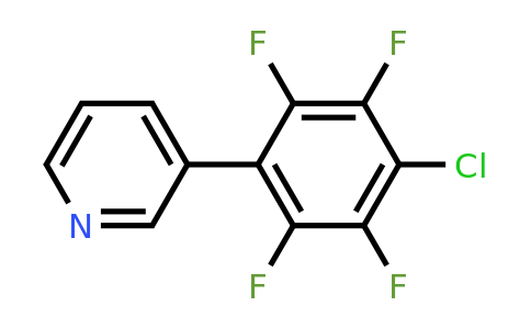 1214368-53-2 | 3-(4-Chloro-2,3,5,6-tetrafluorophenyl)pyridine