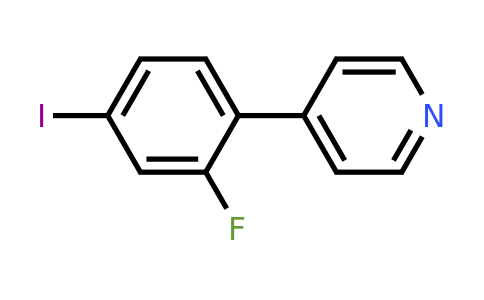 1214368-63-4 | 4-(2-Fluoro-4-iodophenyl)pyridine