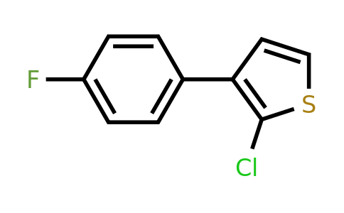 1214370-23-6 | 2-Chloro-3-(4-fluorophenyl)thiophene