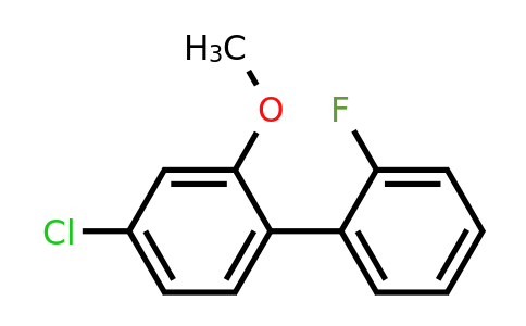 1214371-26-2 | 4-Chloro-2'-fluoro-2-methoxy-1,1'-biphenyl