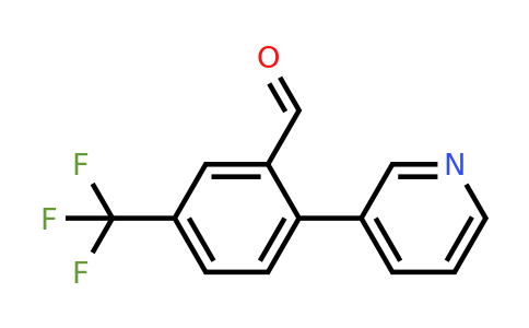 1214371-32-0 | 2-(Pyridin-3-yl)-5-(trifluoromethyl)benzaldehyde