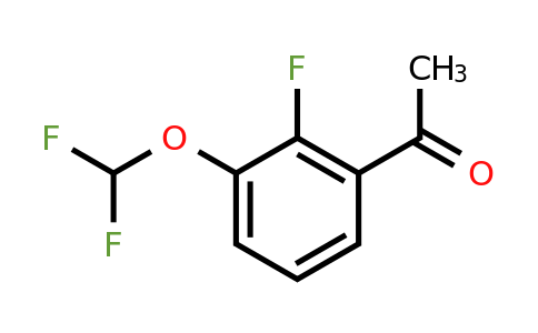1214372-33-4 | 3'-Difluoromethoxy-2'-fluoroacetophenone