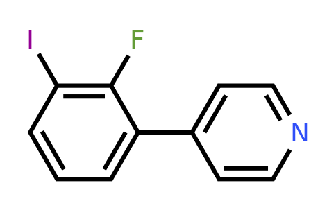 1214373-09-7 | 4-(2-Fluoro-3-iodophenyl)pyridine