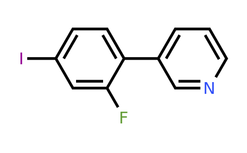 1214373-30-4 | 3-(2-Fluoro-4-iodophenyl)pyridine