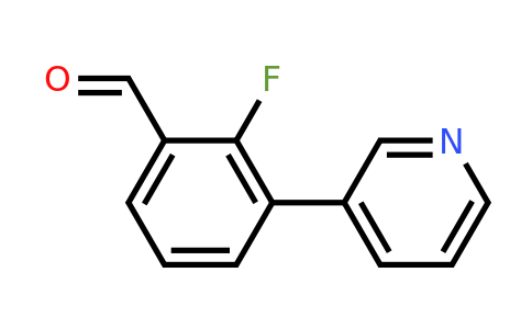 1214373-57-5 | 2-Fluoro-3-(pyridin-3-yl)benzaldehyde