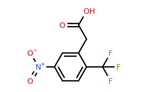 1214373-58-6 | 5-Nitro-2-(trifluoromethyl)phenylacetic acid