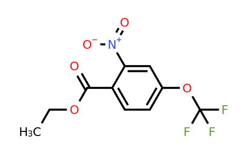1214377-06-6 | Ethyl 2-nitro-4-(trifluoromethoxy)benzoate